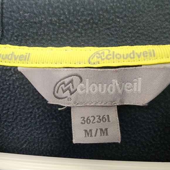 Cloudveil ladies hooded active wear zipup jacket Black ladies Medium - Picture 8 of 12